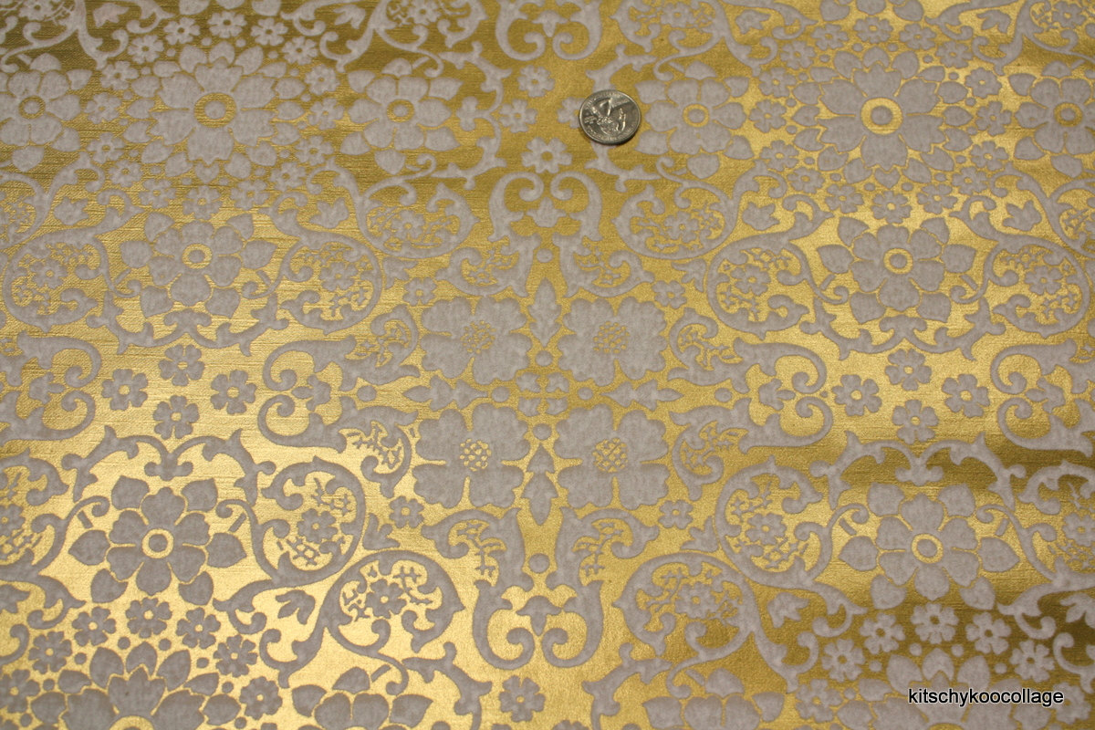 Metallic Gold Damask Wallpaper 8 , HD Wallpaper & Backgrounds
