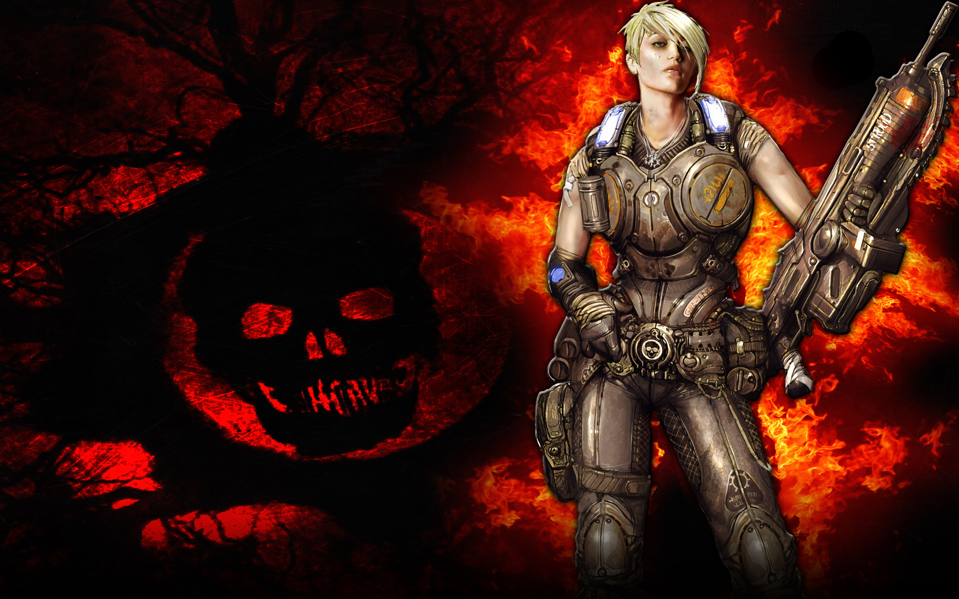 Fuentes De Informacin Wallpapers De Gears Of War - Gears Of War Gamer , HD Wallpaper & Backgrounds