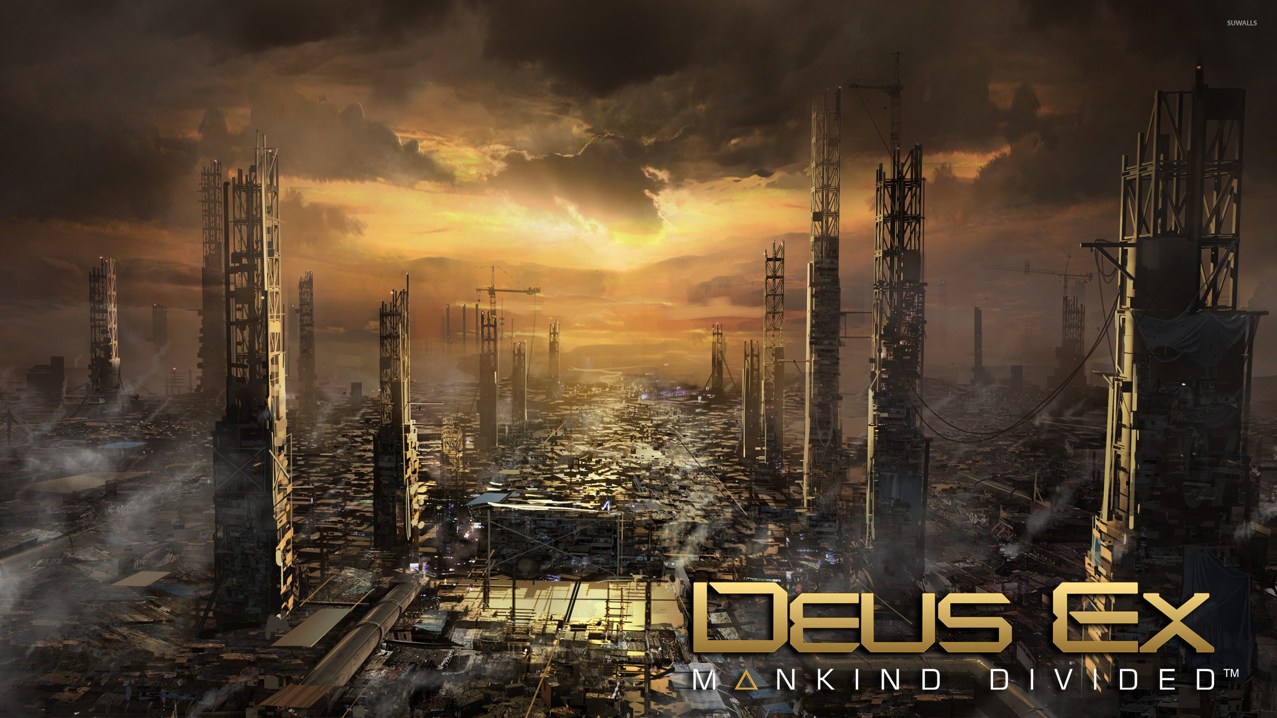 Deus Ex Mankind Divided Concept Art , HD Wallpaper & Backgrounds