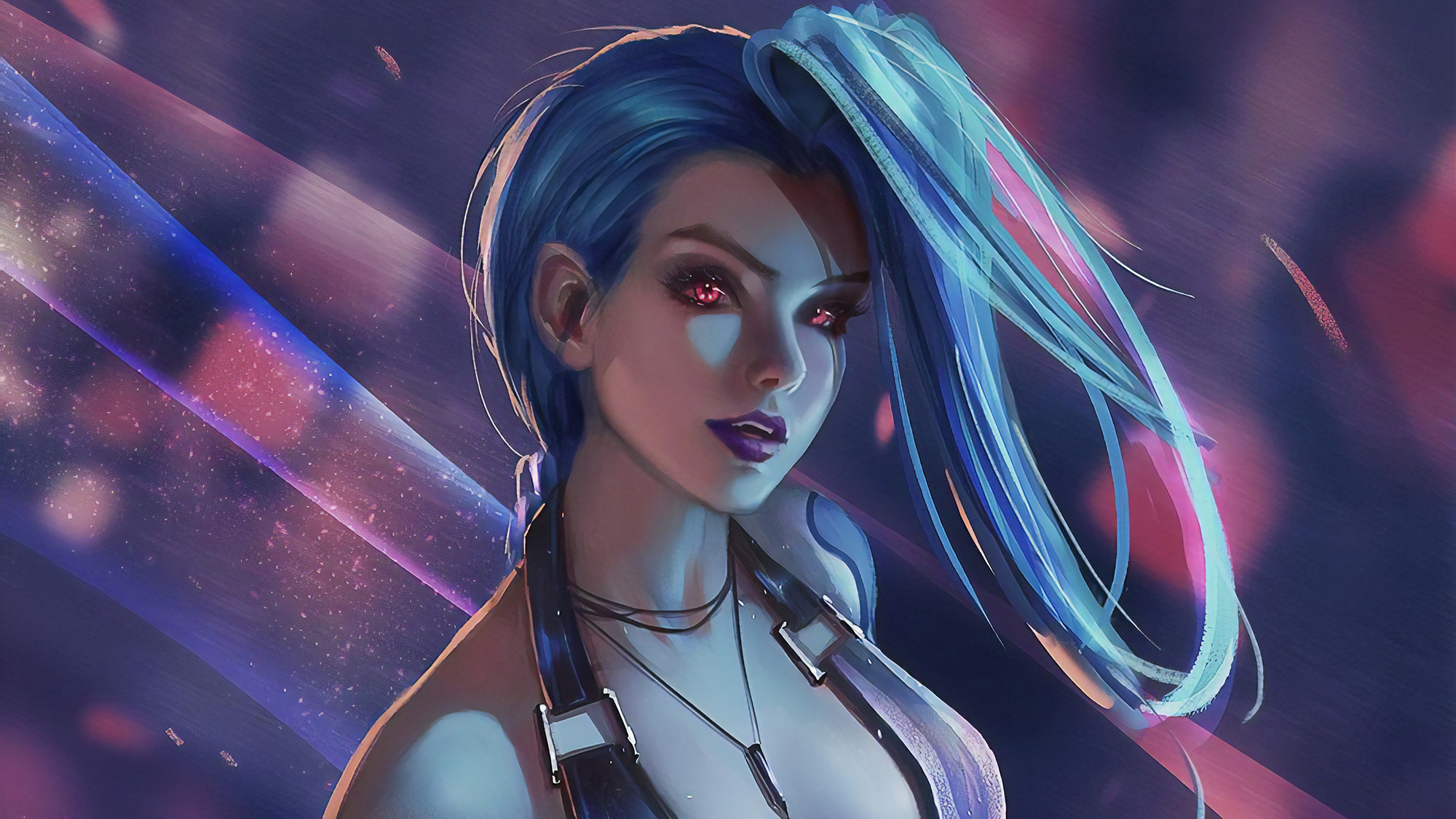 League Of Legends Jinx Wallpaper - Jinx Lol , HD Wallpaper & Backgrounds