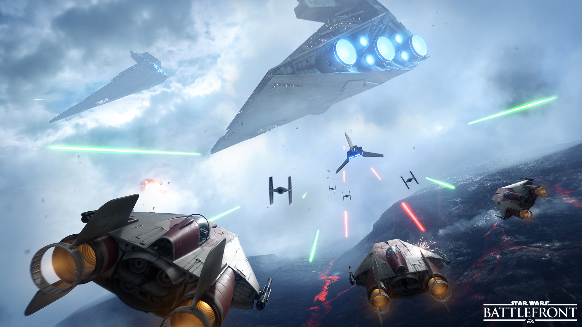 Star Wars Battlefront Gamescom Wallpapers 
 Data-src - Star War Battlefront , HD Wallpaper & Backgrounds