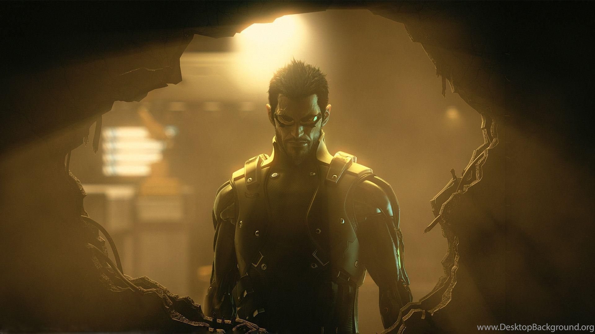 Adam Jensen Deus Ex Concept Art , HD Wallpaper & Backgrounds