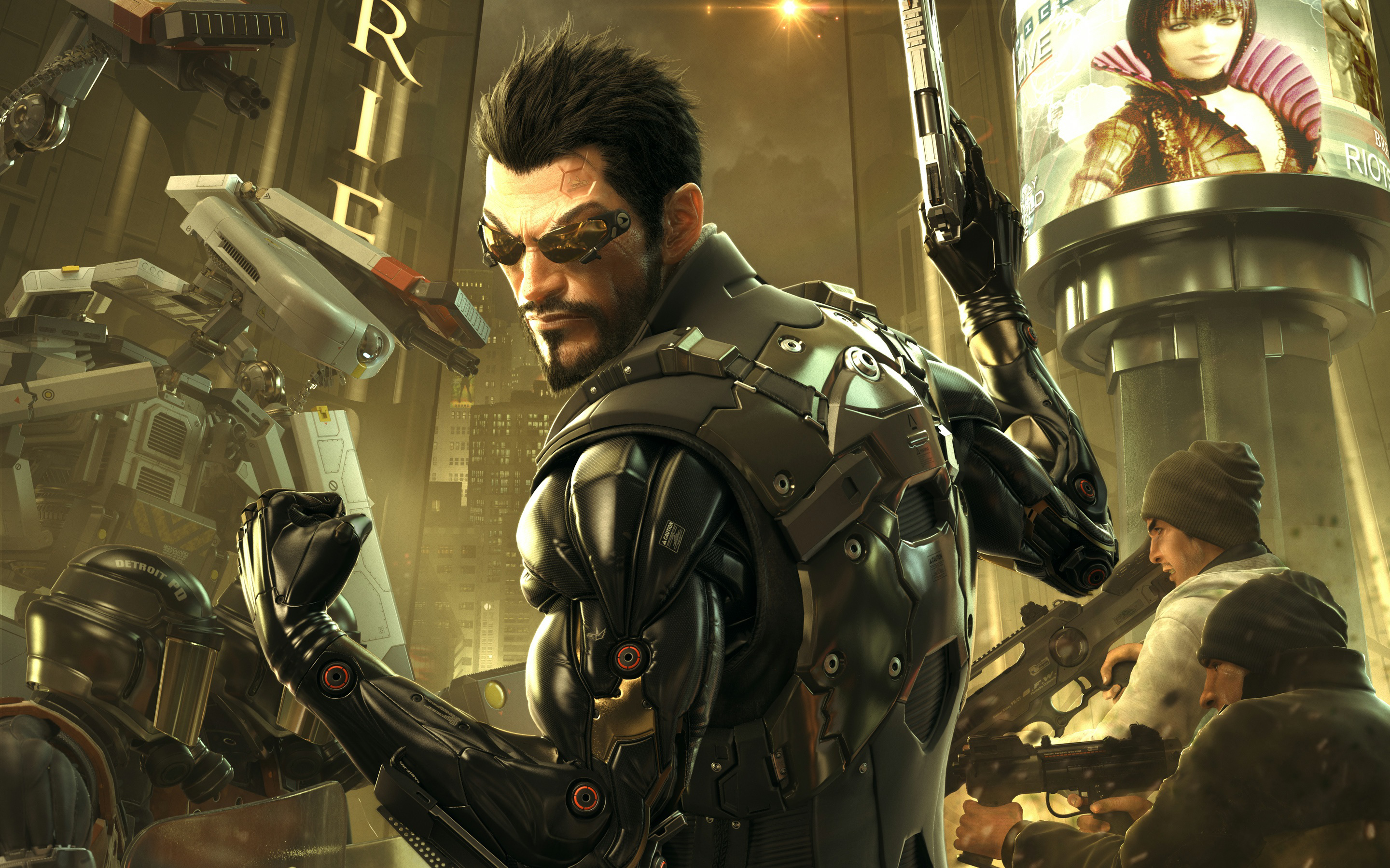 Deus Ex Human Revolution Hd , HD Wallpaper & Backgrounds