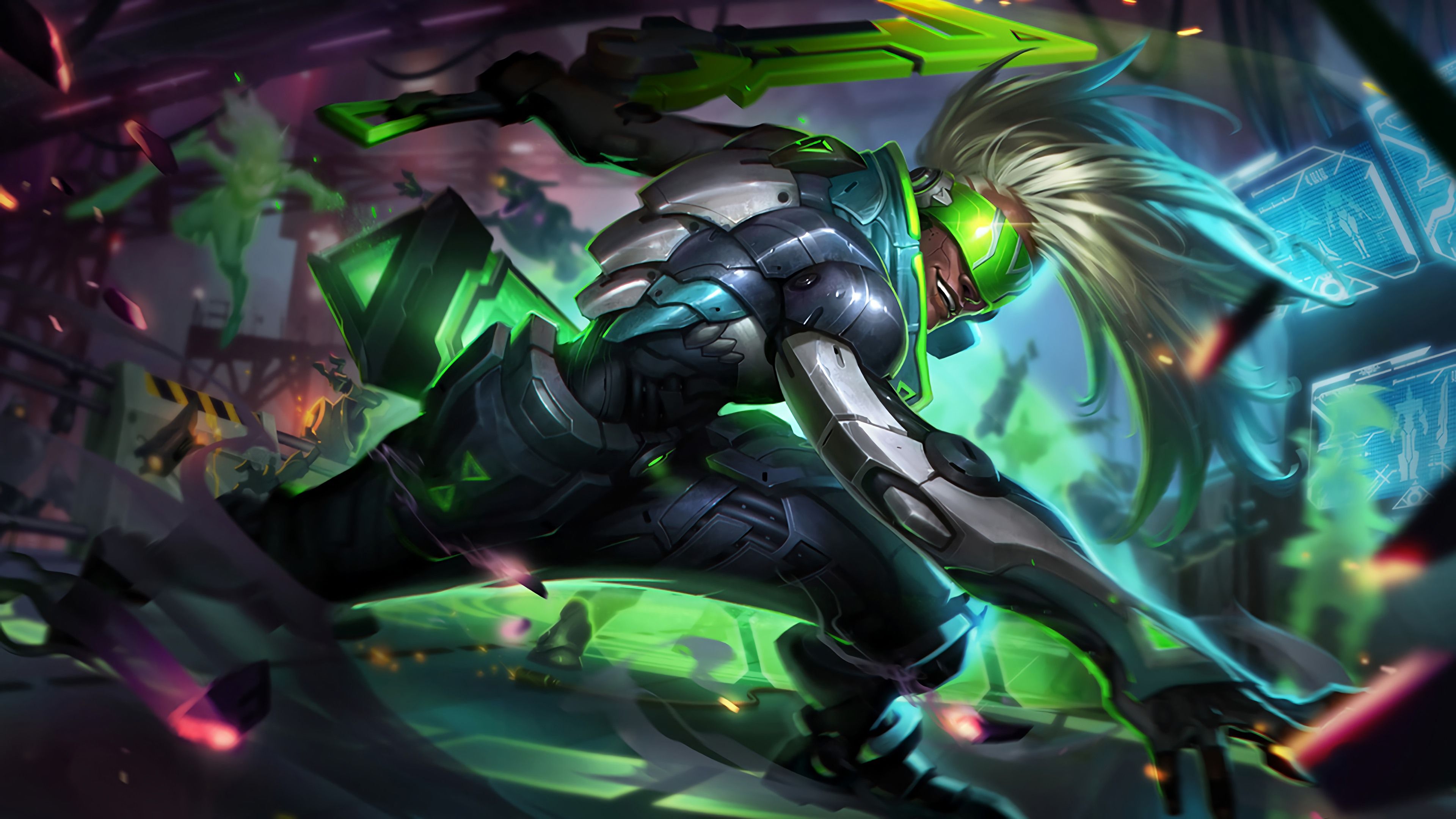 Ekko Hd Wallpaper - League Of Legends Project Ekko , HD Wallpaper & Backgrounds