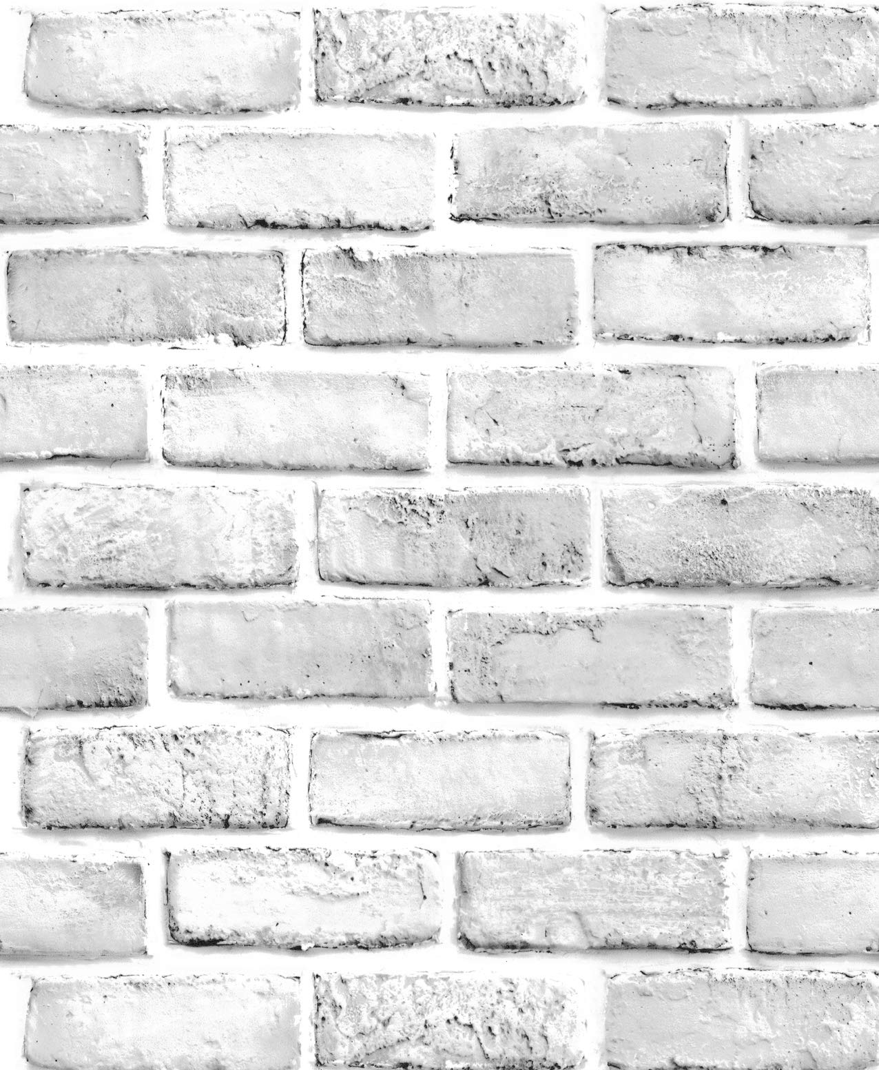Gray And White Faux Brick , HD Wallpaper & Backgrounds