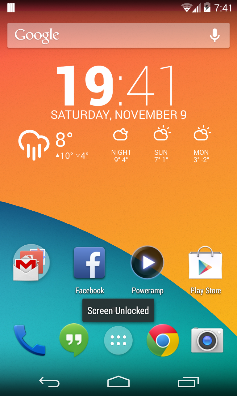 Android 4.4 Home Screen , HD Wallpaper & Backgrounds