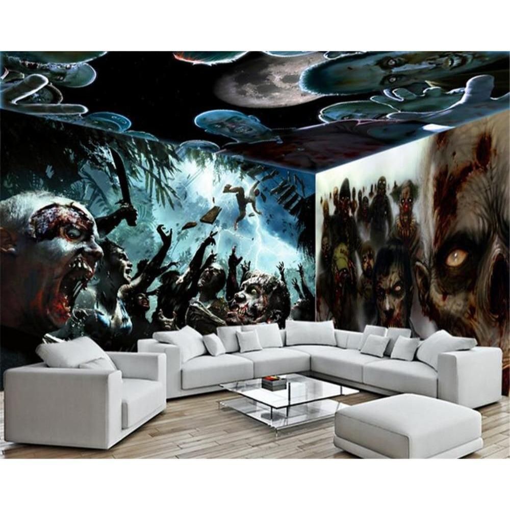 3d Wall Wallpaper Horror , HD Wallpaper & Backgrounds