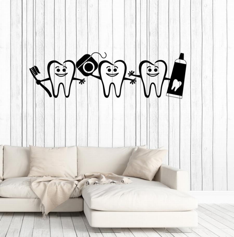 Wallpaper Sticker Cabinet Wall Bomb Hd Paper Price - Wall Decals With Teeth , HD Wallpaper & Backgrounds