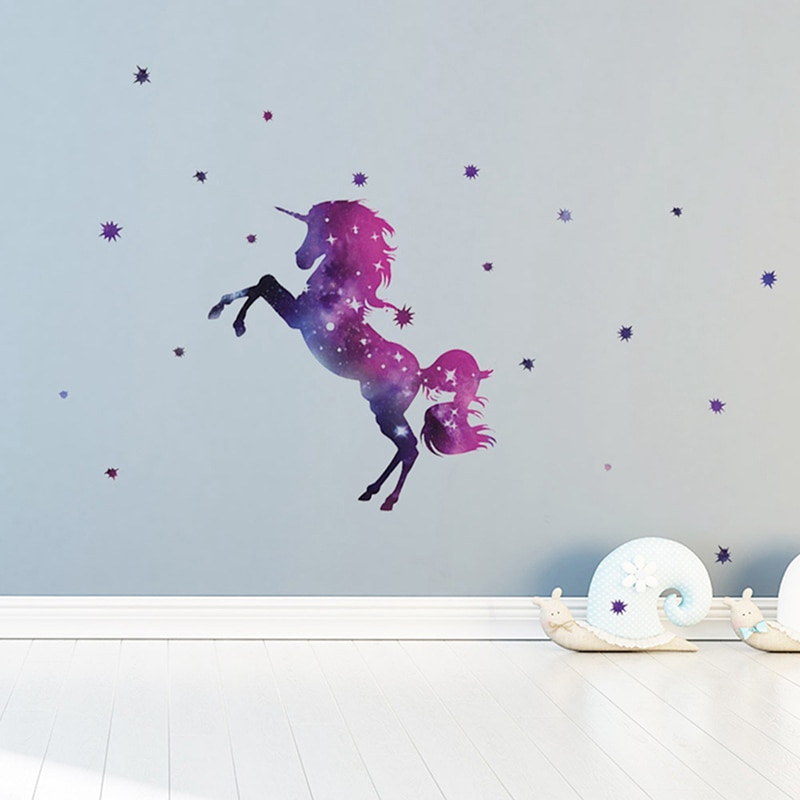 Galaxy Wallpaper For Rooms - Unicorn Wallpapers For Girls Room , HD Wallpaper & Backgrounds