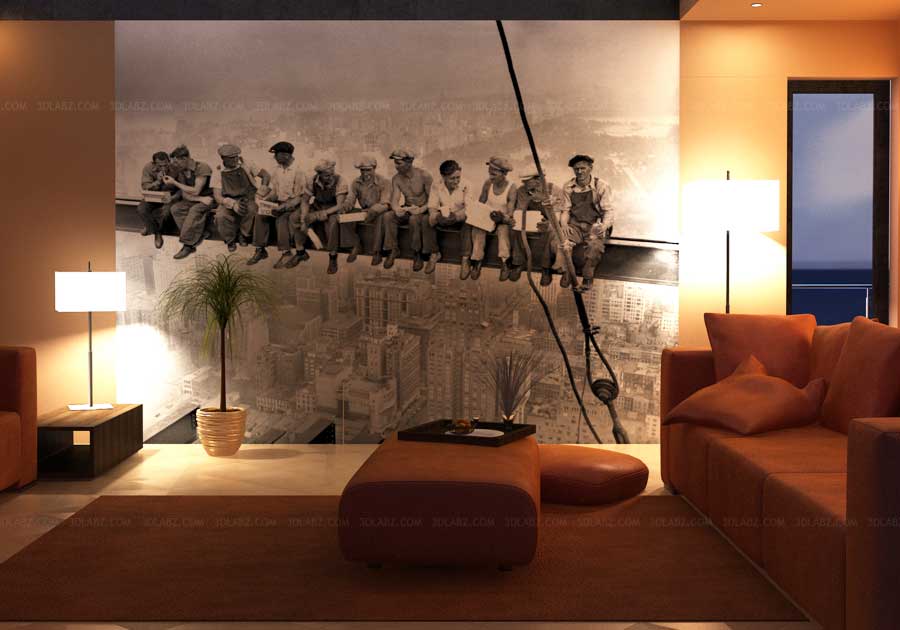 Living Room Design - Living Hall Wallpaper Design , HD Wallpaper & Backgrounds