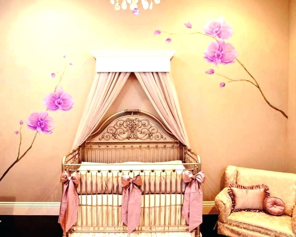 Decor For Baby Girl Room Wallpaper For Little Girl - Baby Nursery Girl Themes , HD Wallpaper & Backgrounds