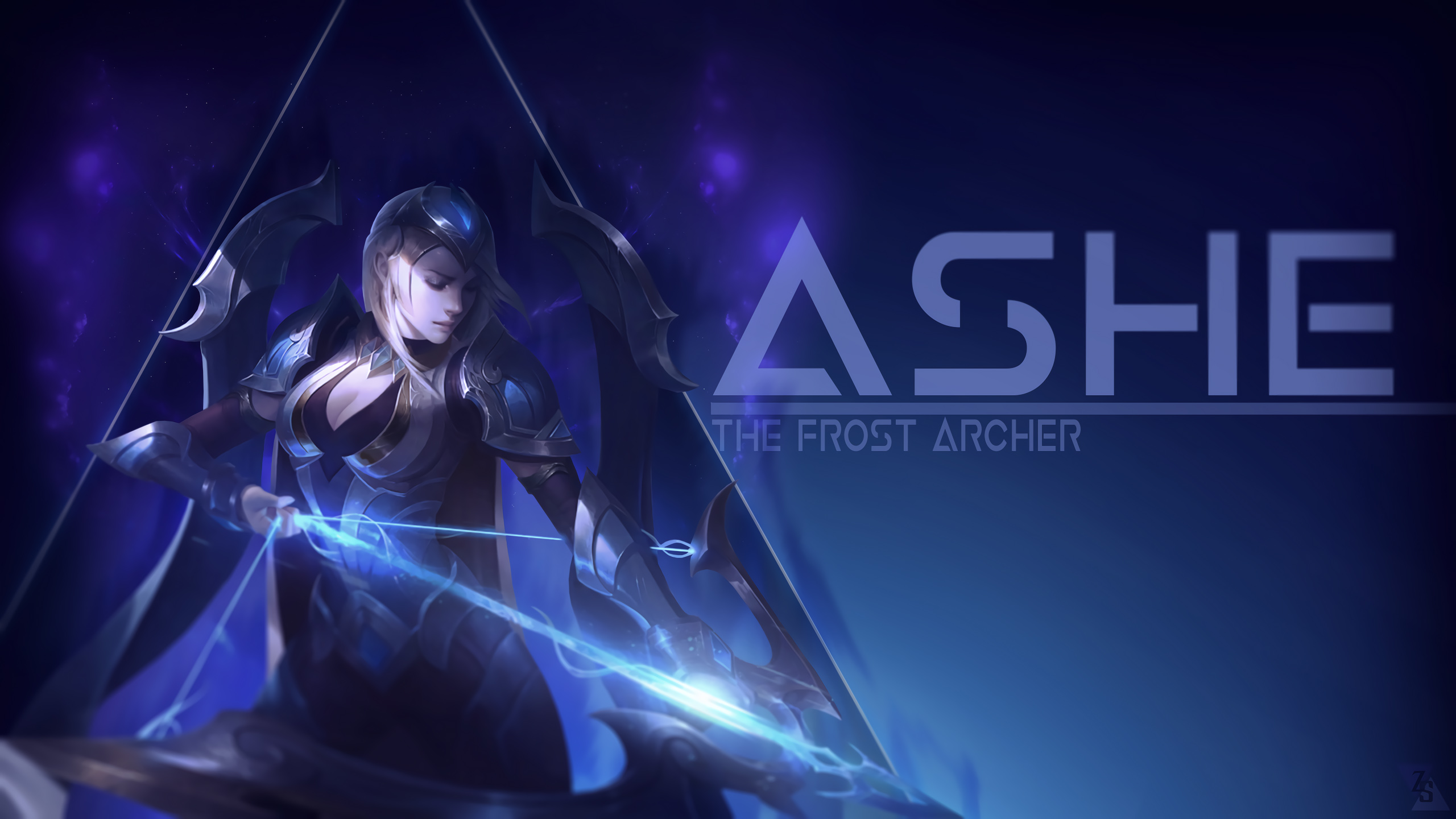Ashe Hd Wallpapers - League Of Legends Ashe , HD Wallpaper & Backgrounds