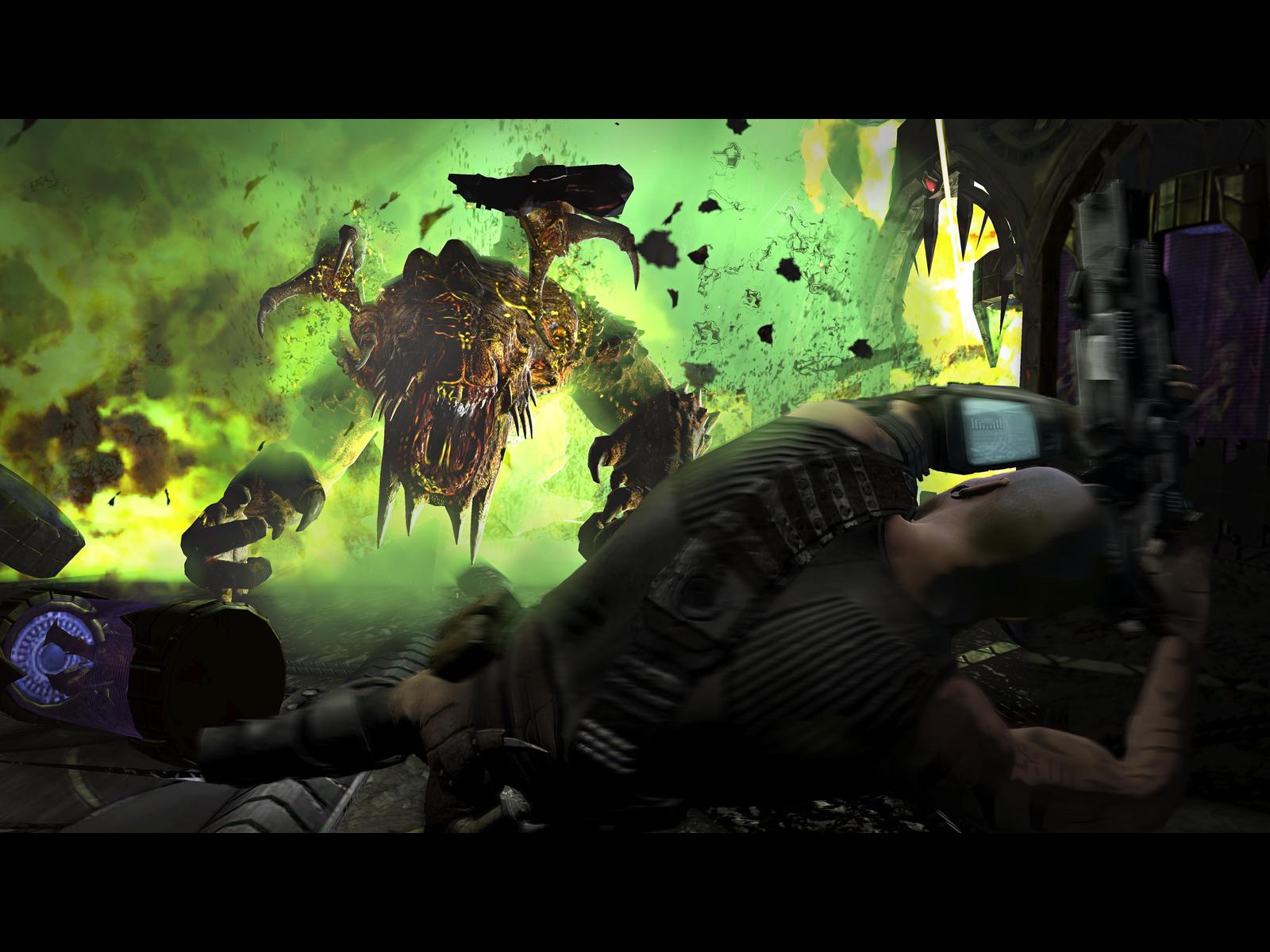 Alien Attacking Darius Mason Wallpaper - Fondo De Juegos En Red , HD Wallpaper & Backgrounds