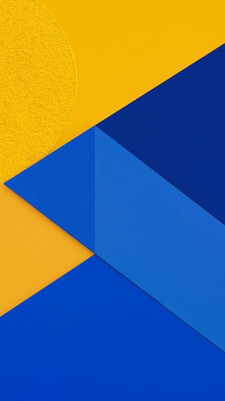 Vl17 Andro - Blue And Yellow Iphone , HD Wallpaper & Backgrounds