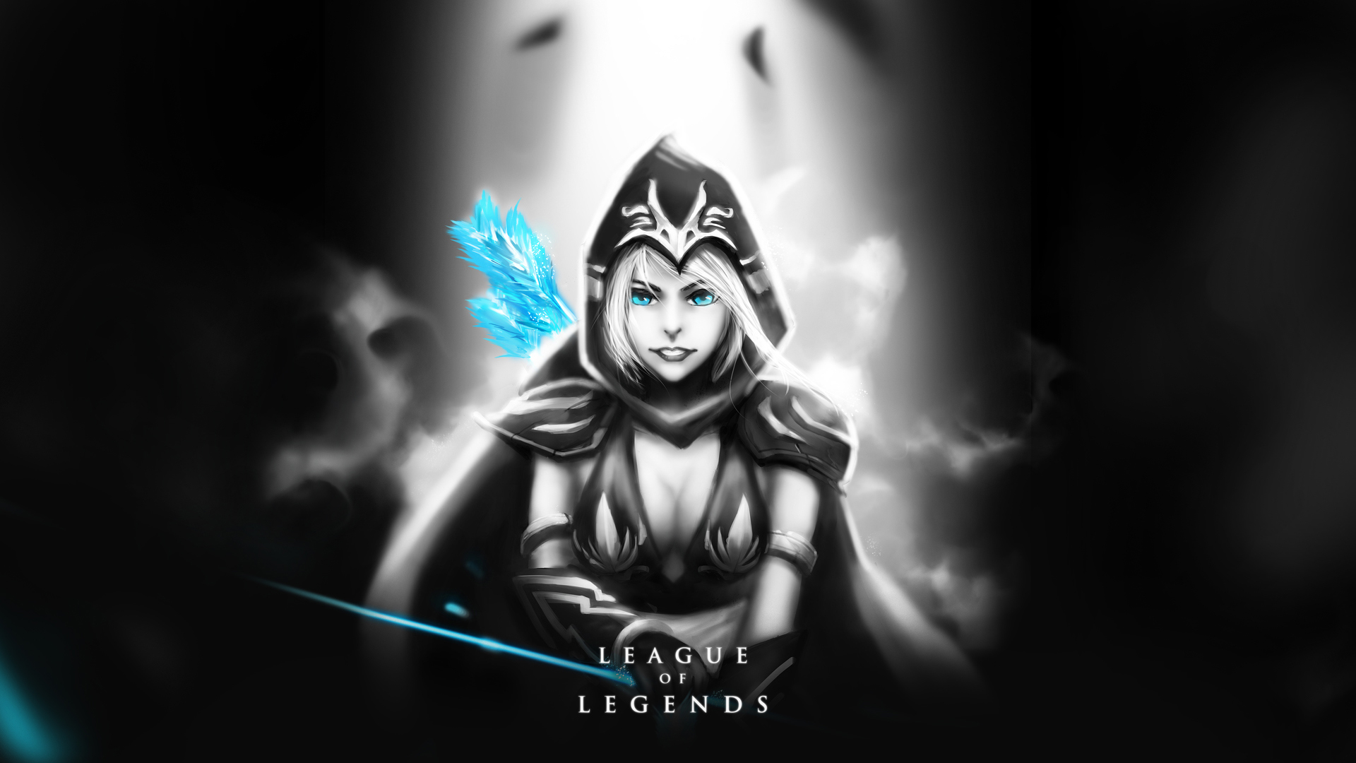 Ashe League Of Legends Hoodie , HD Wallpaper & Backgrounds