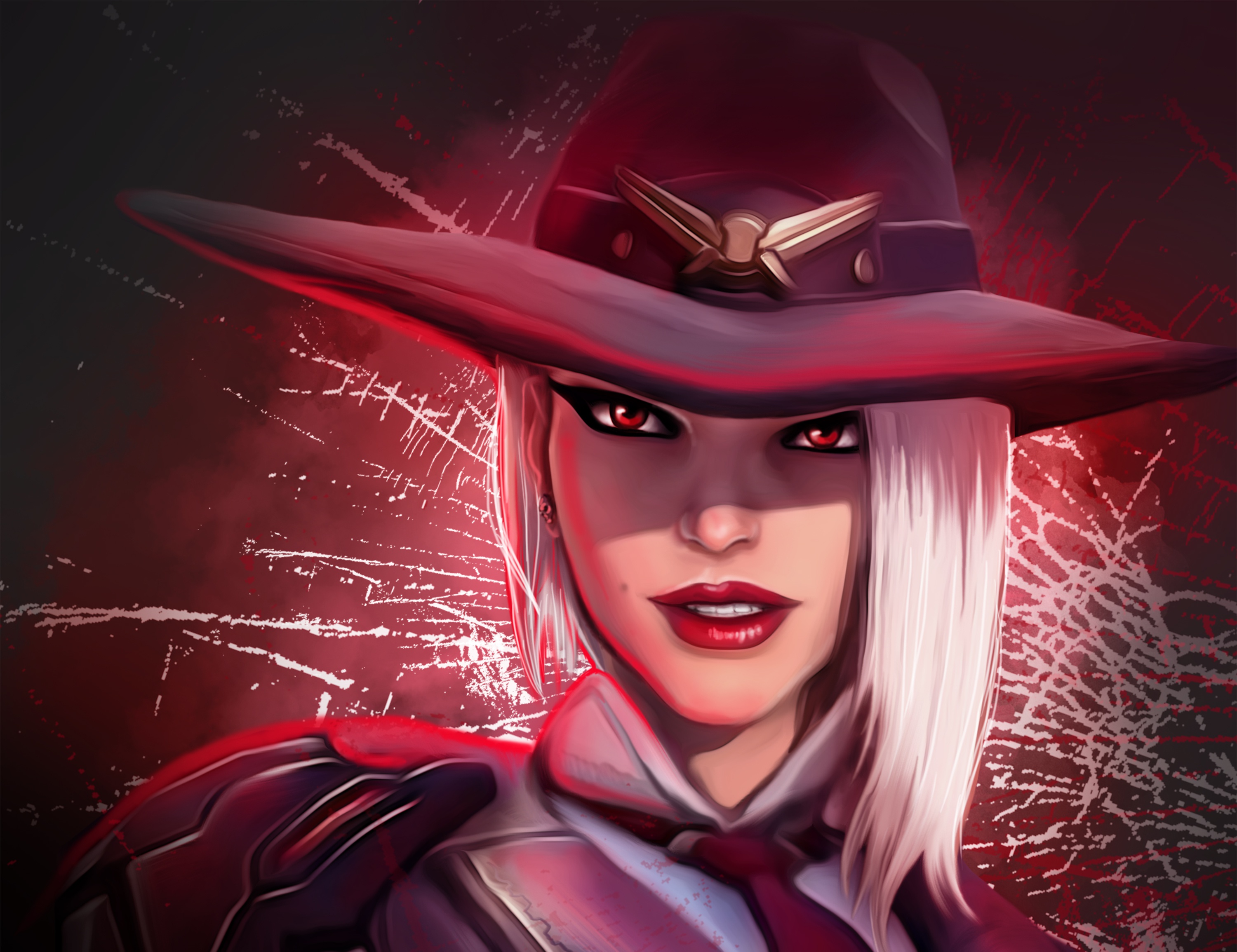 Ashe Wallpaper For Computer - Overwatch Ashe , HD Wallpaper & Backgrounds