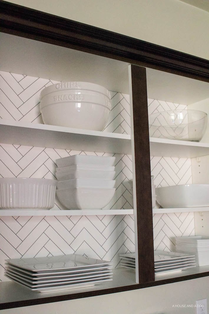 Kitchen Cabinet Wallpaper & Upgrading Builder Cabinets - Shelf , HD Wallpaper & Backgrounds