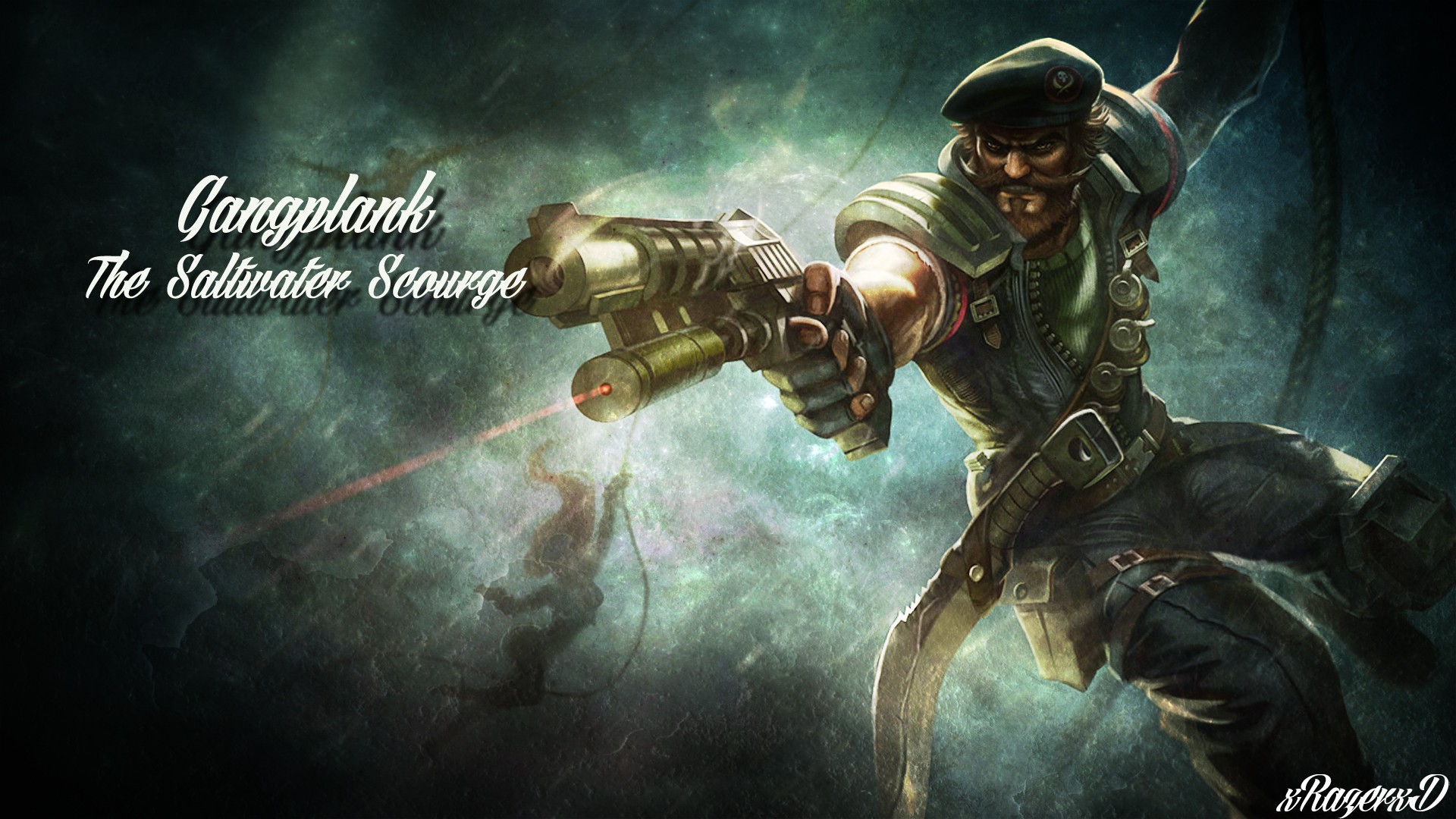 League Of Legends Computer Wallpapers Desktop Backgrounds - Special Forces Gangplank Splash Art , HD Wallpaper & Backgrounds