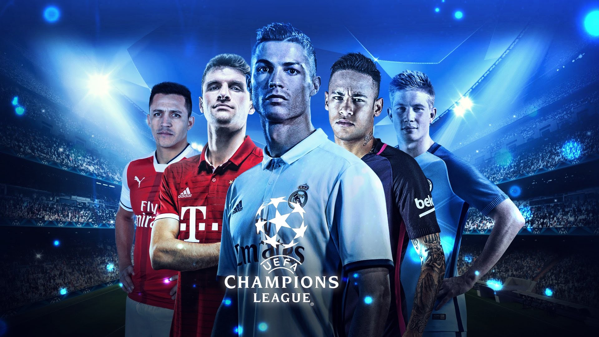 Champions League Wallpaper 67 Images - Champions League 2018 Background , HD Wallpaper & Backgrounds