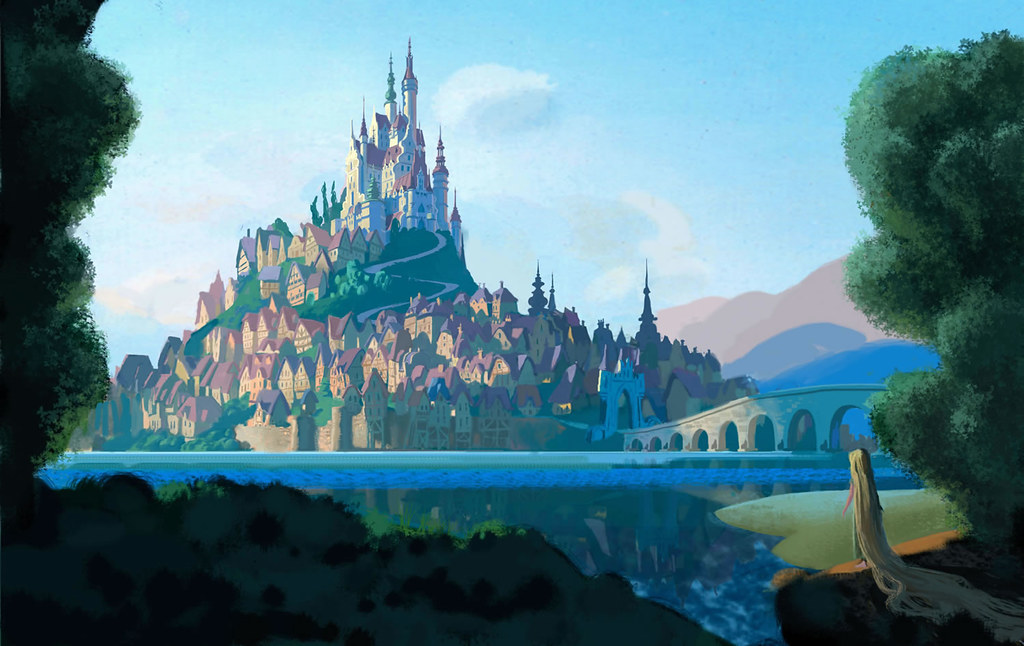 Disney Tangled Concept Art , HD Wallpaper & Backgrounds