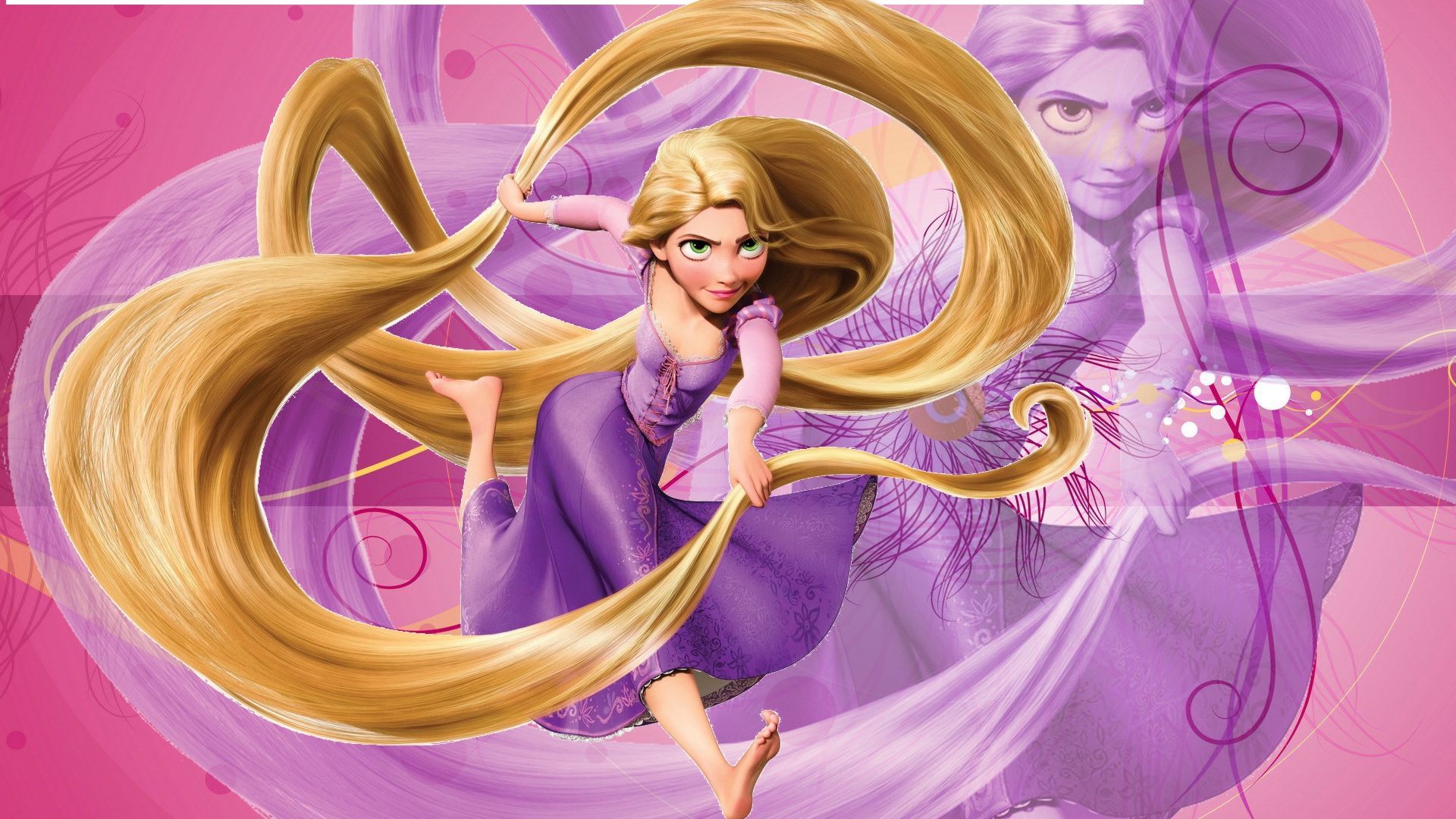Tangled Tangled - Rapunzel Tangled , HD Wallpaper & Backgrounds