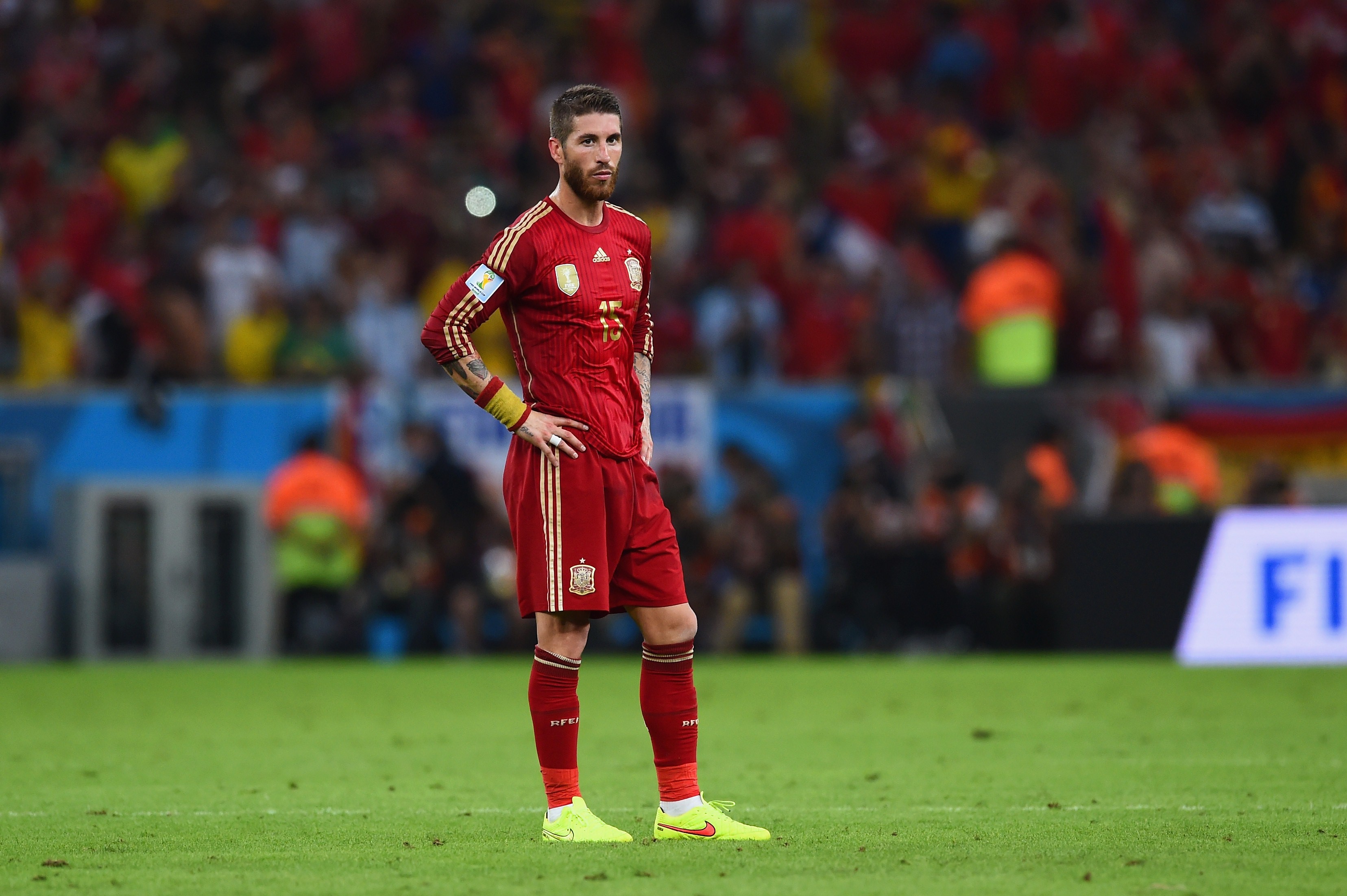 Sergio Ramos Spain 2014 , HD Wallpaper & Backgrounds