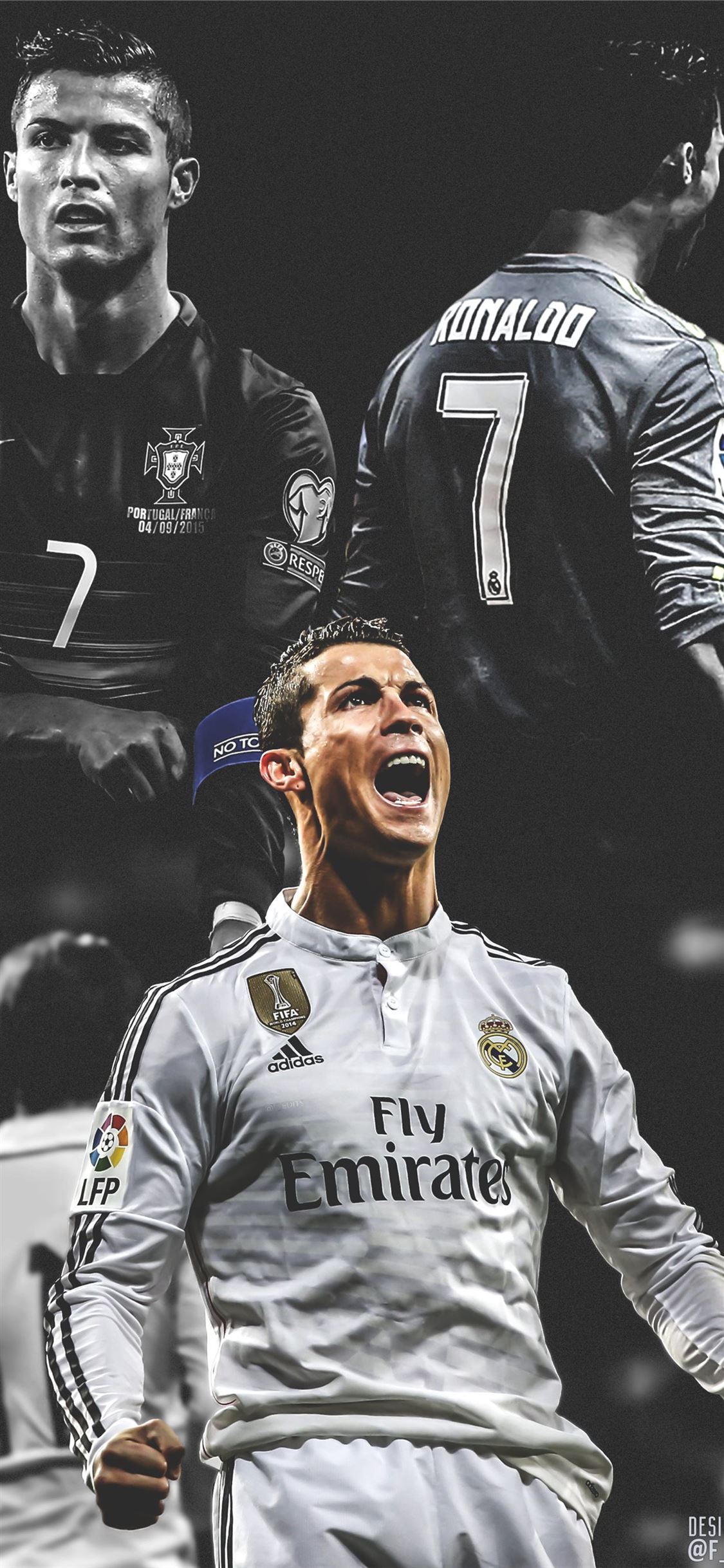Cristiano Ronaldo Em Hd , HD Wallpaper & Backgrounds