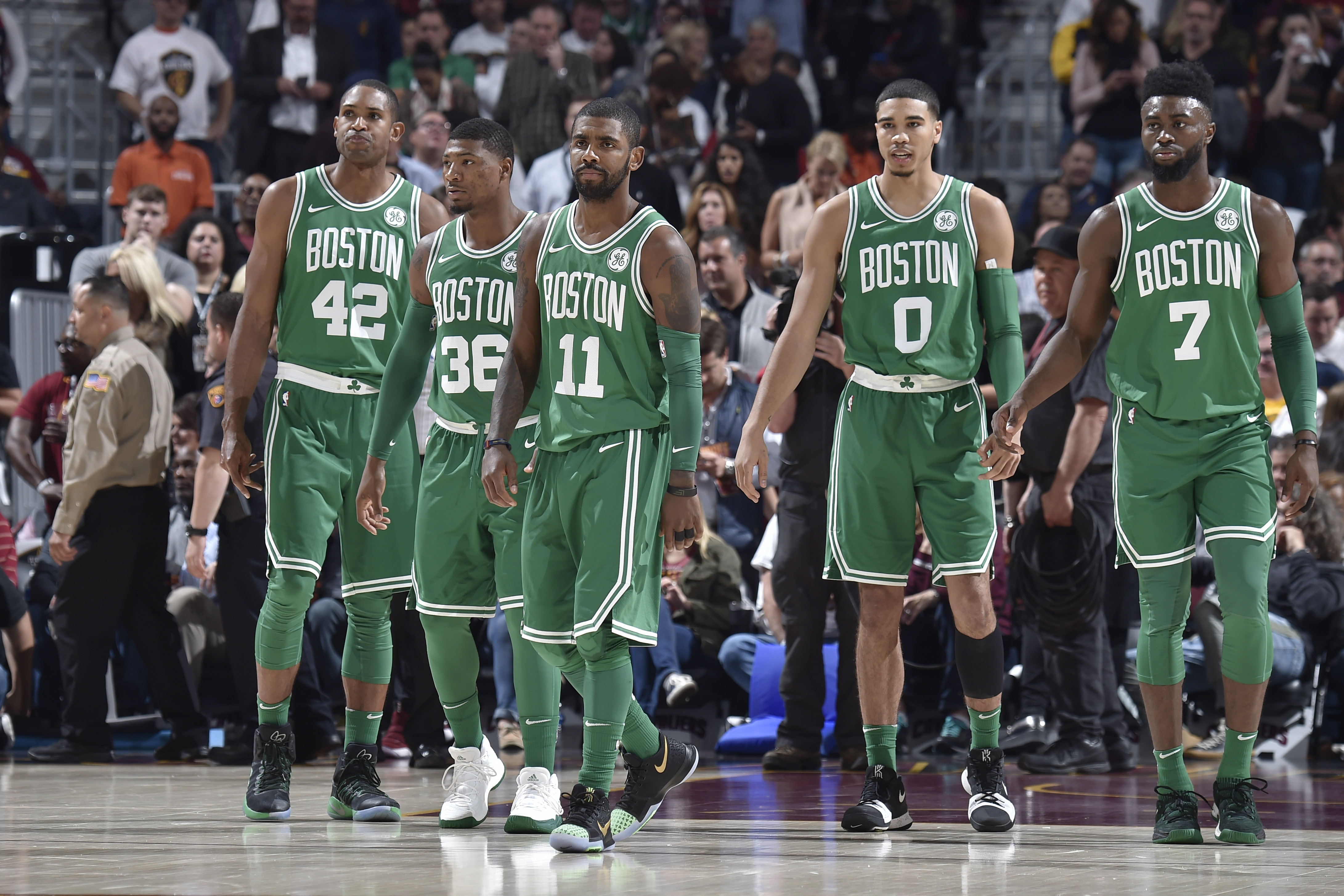 Boston Celtics Team 2018 , HD Wallpaper & Backgrounds