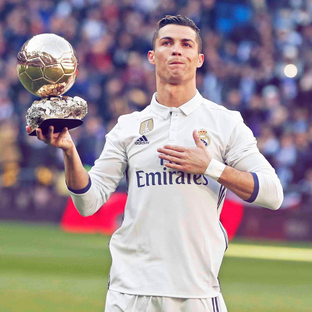 Cr7 2017 Wallpaper - Cristiano Ronaldo Ballon D Or Real Madrid , HD Wallpaper & Backgrounds