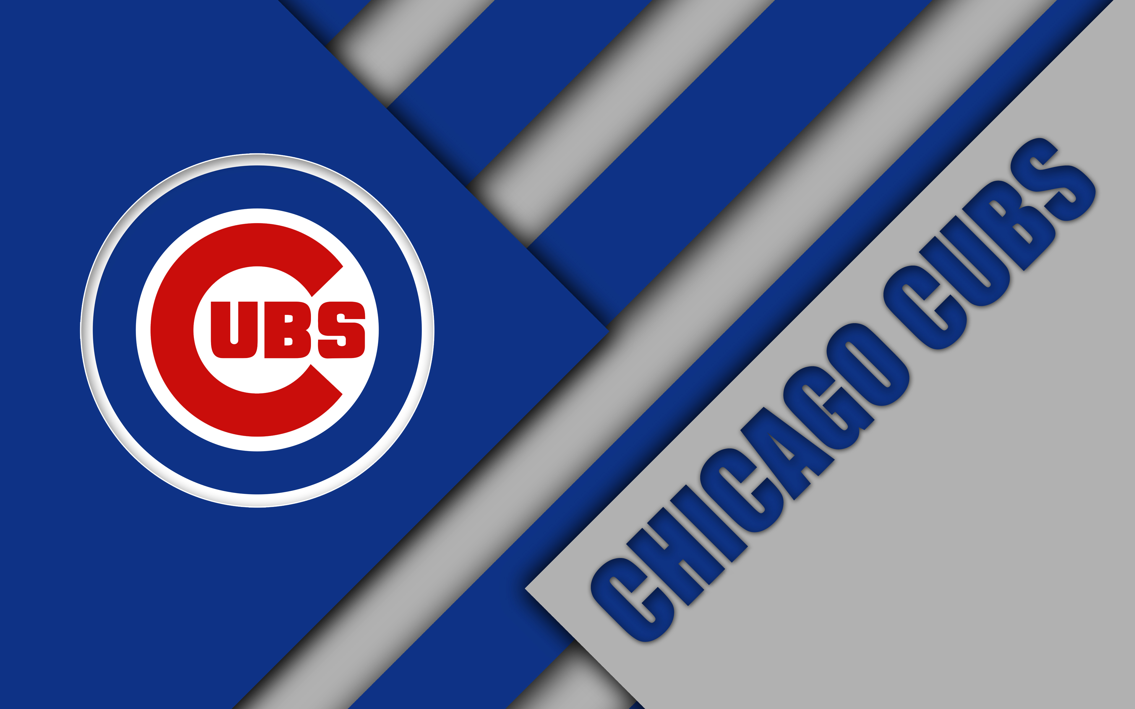 Mlb, Baseball, Logo, Chicago Cubs Wallpaper - Chicago Cubs Logo , HD Wallpaper & Backgrounds