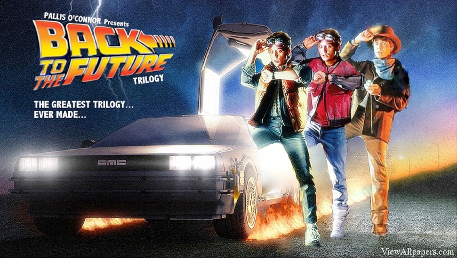 Back To The Future Wallpaper - Back To The Future , HD Wallpaper & Backgrounds