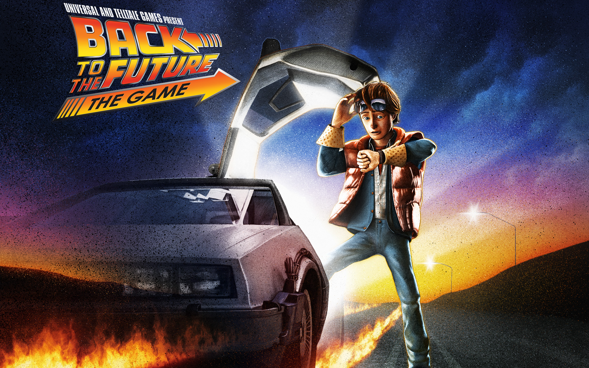 Free Back To The Future - Back To The Future The Game Ps3 , HD Wallpaper & Backgrounds