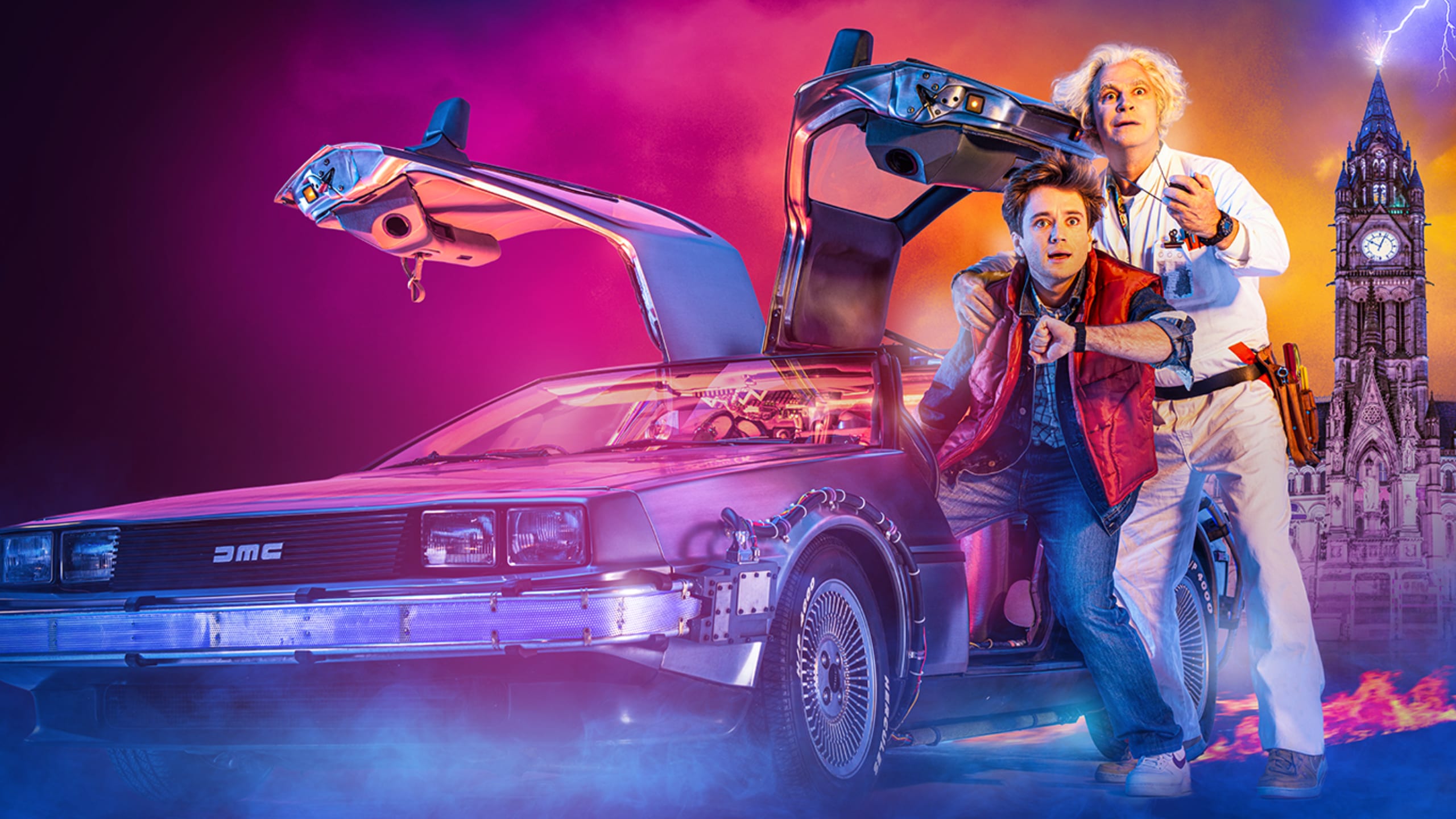 Back To The Future Musical Manchester , HD Wallpaper & Backgrounds