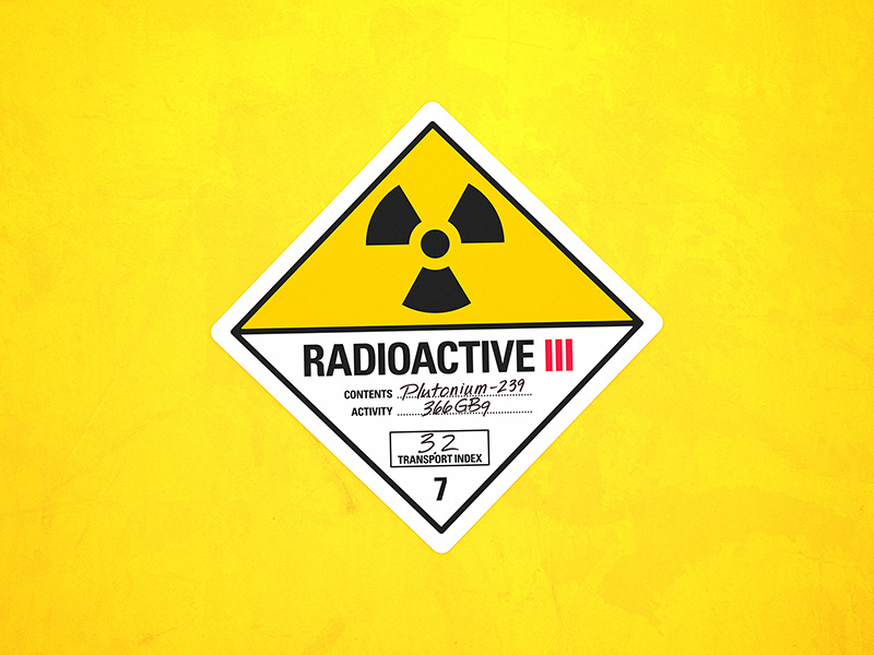 Plutonium Wallpaper Plutonium Bttf Doc Brown Marty - Dangerous Goods Class 7 Radioactive , HD Wallpaper & Backgrounds