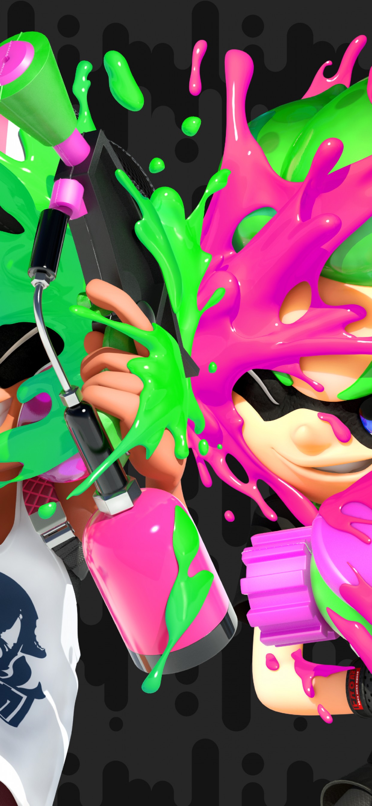 Iphone Xs Max Nintendo Switch Wallpaper - Splatoon 2 Switch Icon , HD Wallpaper & Backgrounds