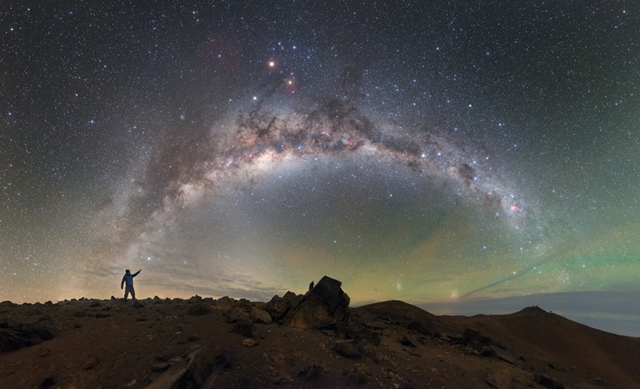 Top Milky Way - Milky Way , HD Wallpaper & Backgrounds