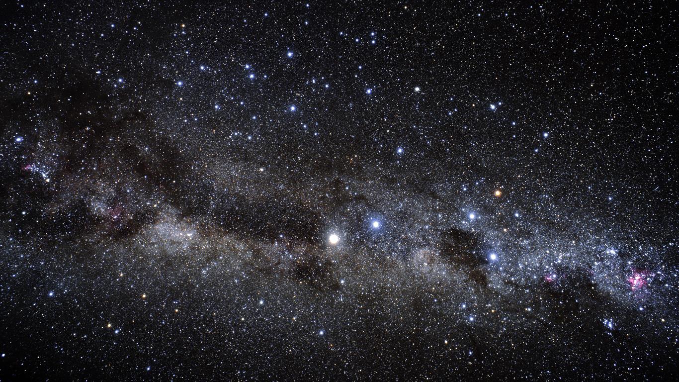 Milky Way Wallpaper - Outer Space , HD Wallpaper & Backgrounds