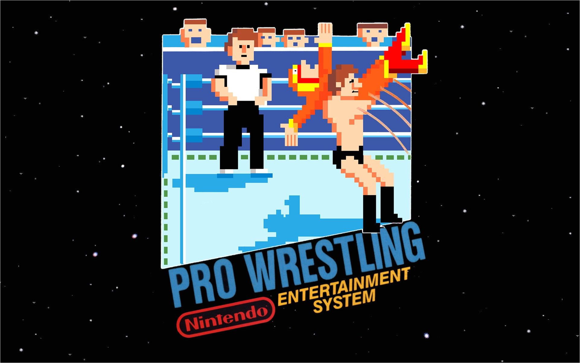 Pro Wrestling Nes Cover , HD Wallpaper & Backgrounds