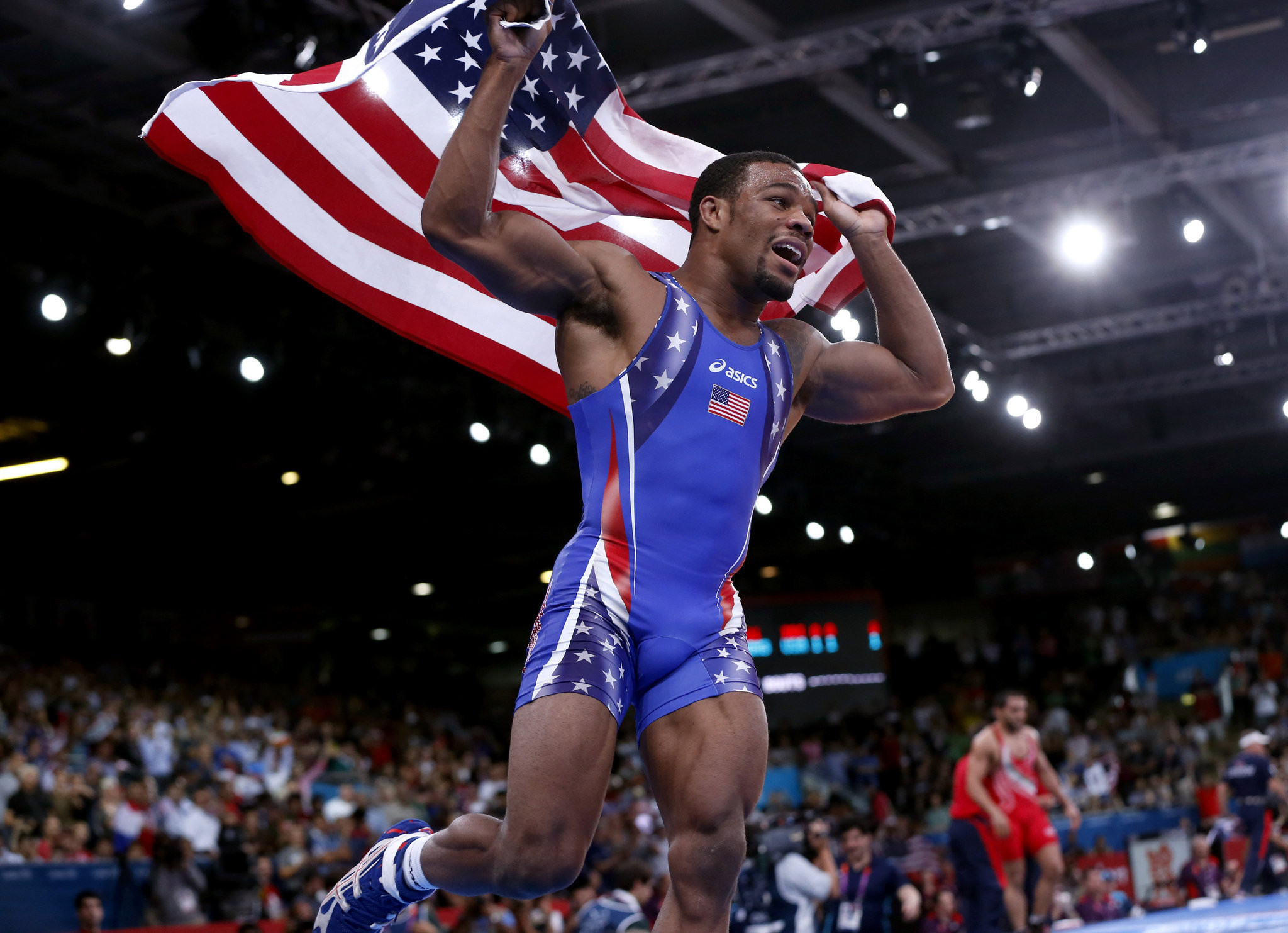 74 Ncaa Wrestling Wallpapers On Wallpaperplay - Olympics Jordan Burroughs , HD Wallpaper & Backgrounds