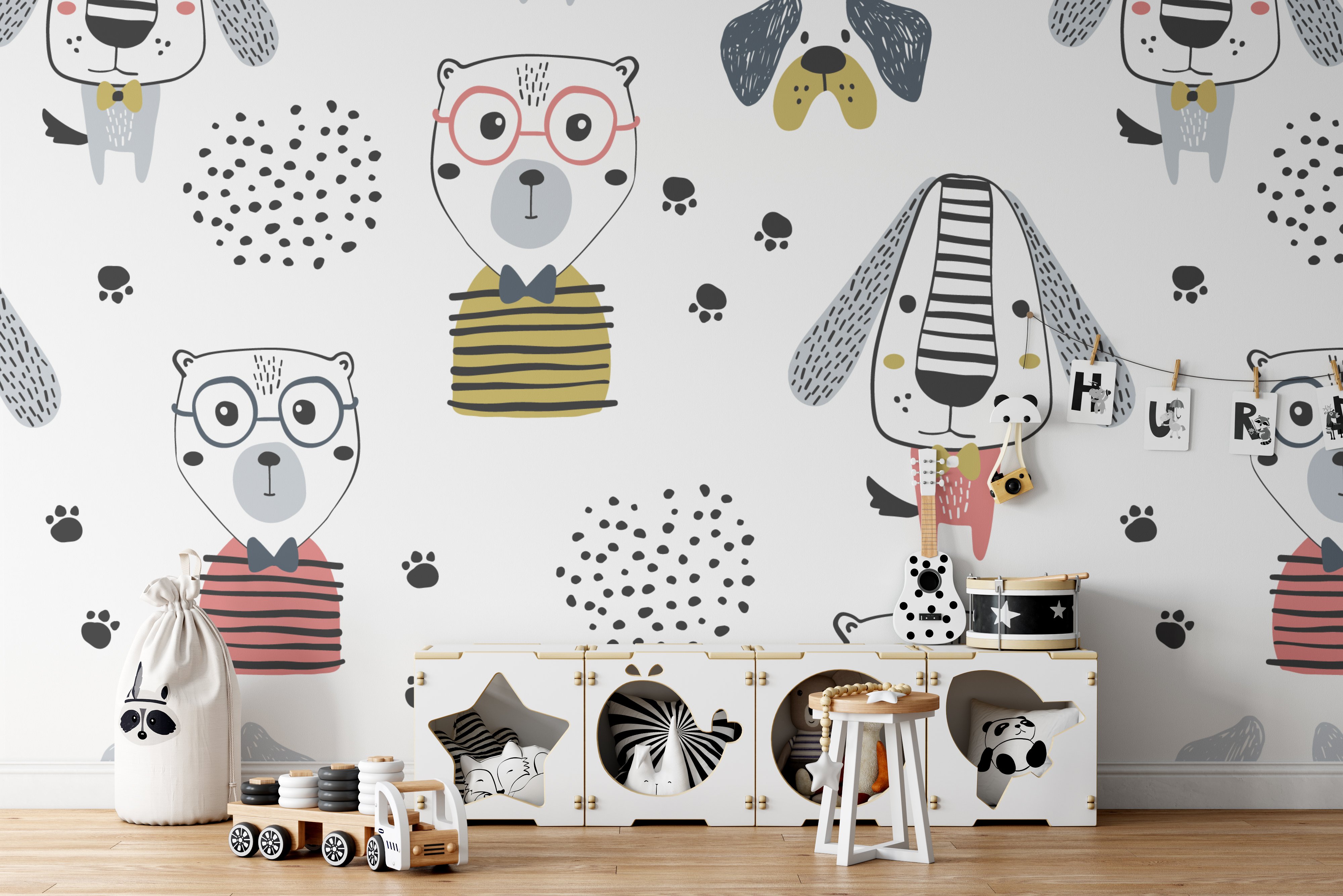 Playroom Wallpaper , HD Wallpaper & Backgrounds