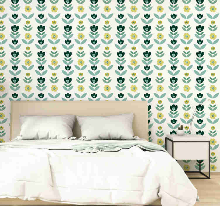 Mint Flower Wallpaper - Wallpaper , HD Wallpaper & Backgrounds