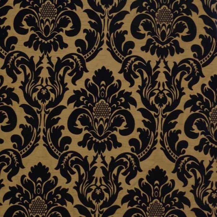 Black And Gold Wallpaper Damask , HD Wallpaper & Backgrounds