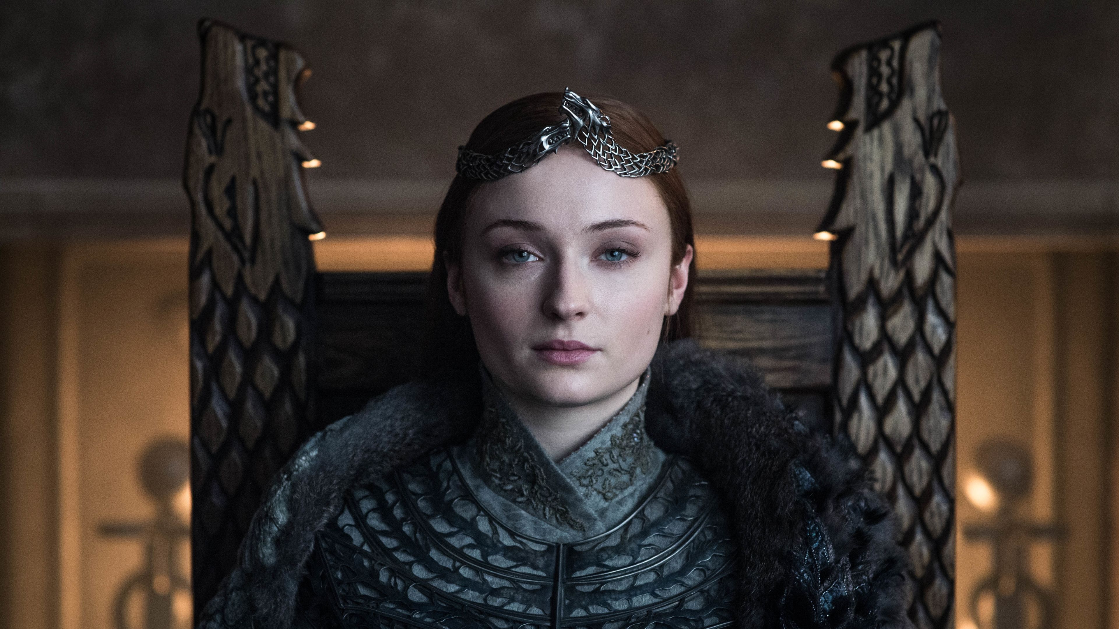 Sansa Stark Queen In The North 4k Wallpaper, Hd Tv - Sophie Turner Game Of Thrones , HD Wallpaper & Backgrounds