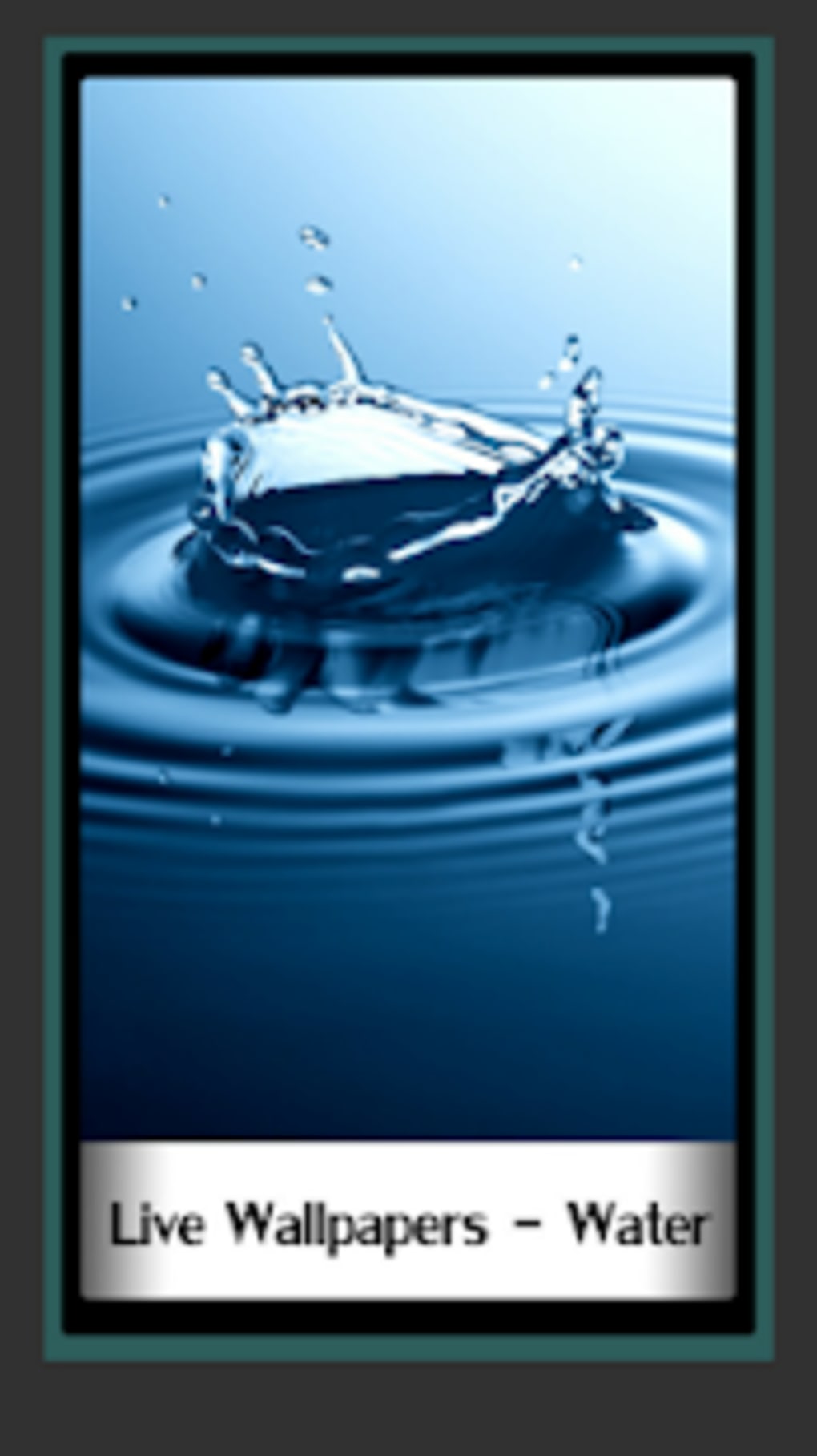 Live Wallpapers - Water - Android Application Package , HD Wallpaper & Backgrounds