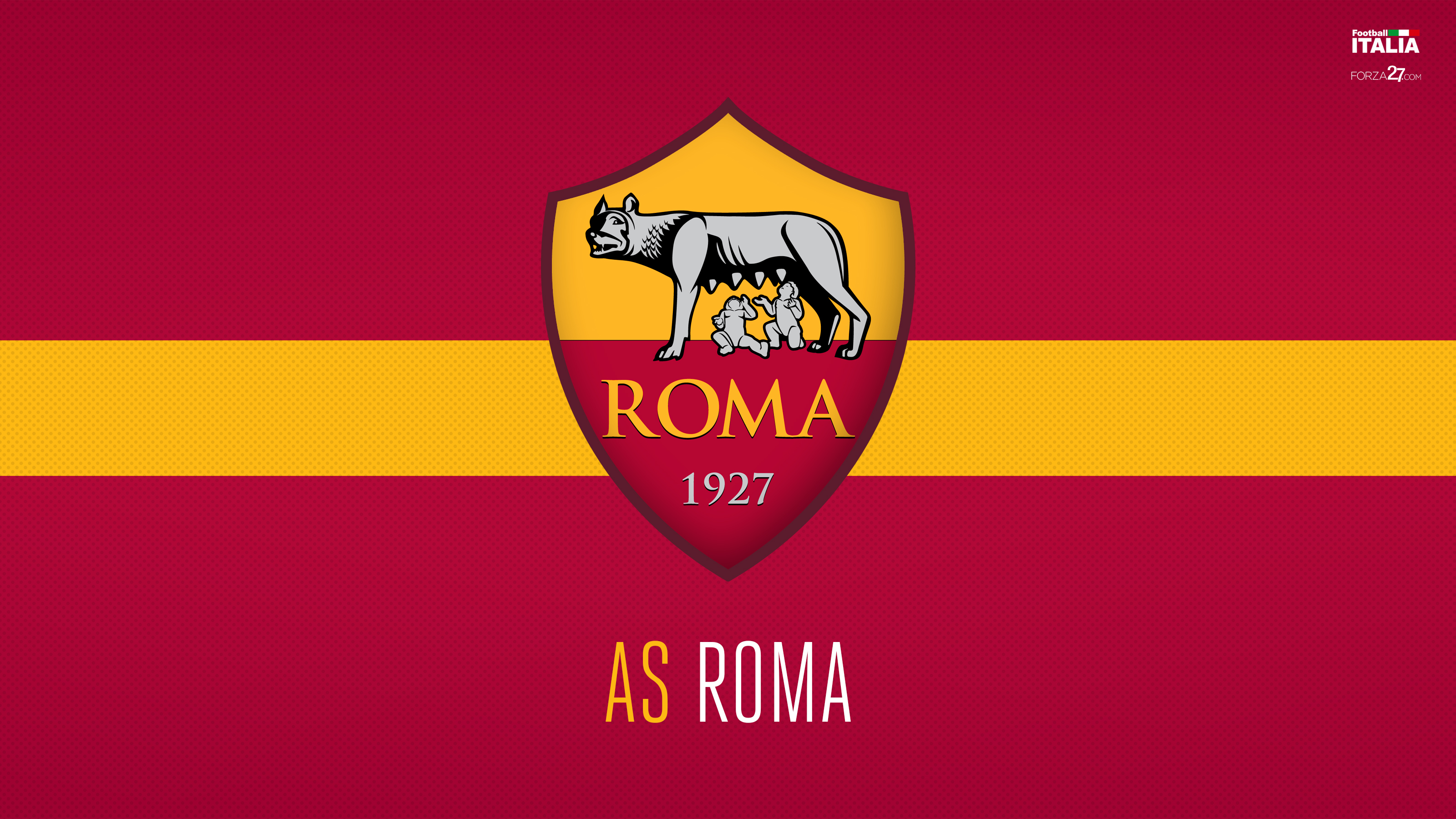 As Roma Wallpaper - Logo As Roma 2018 , HD Wallpaper & Backgrounds