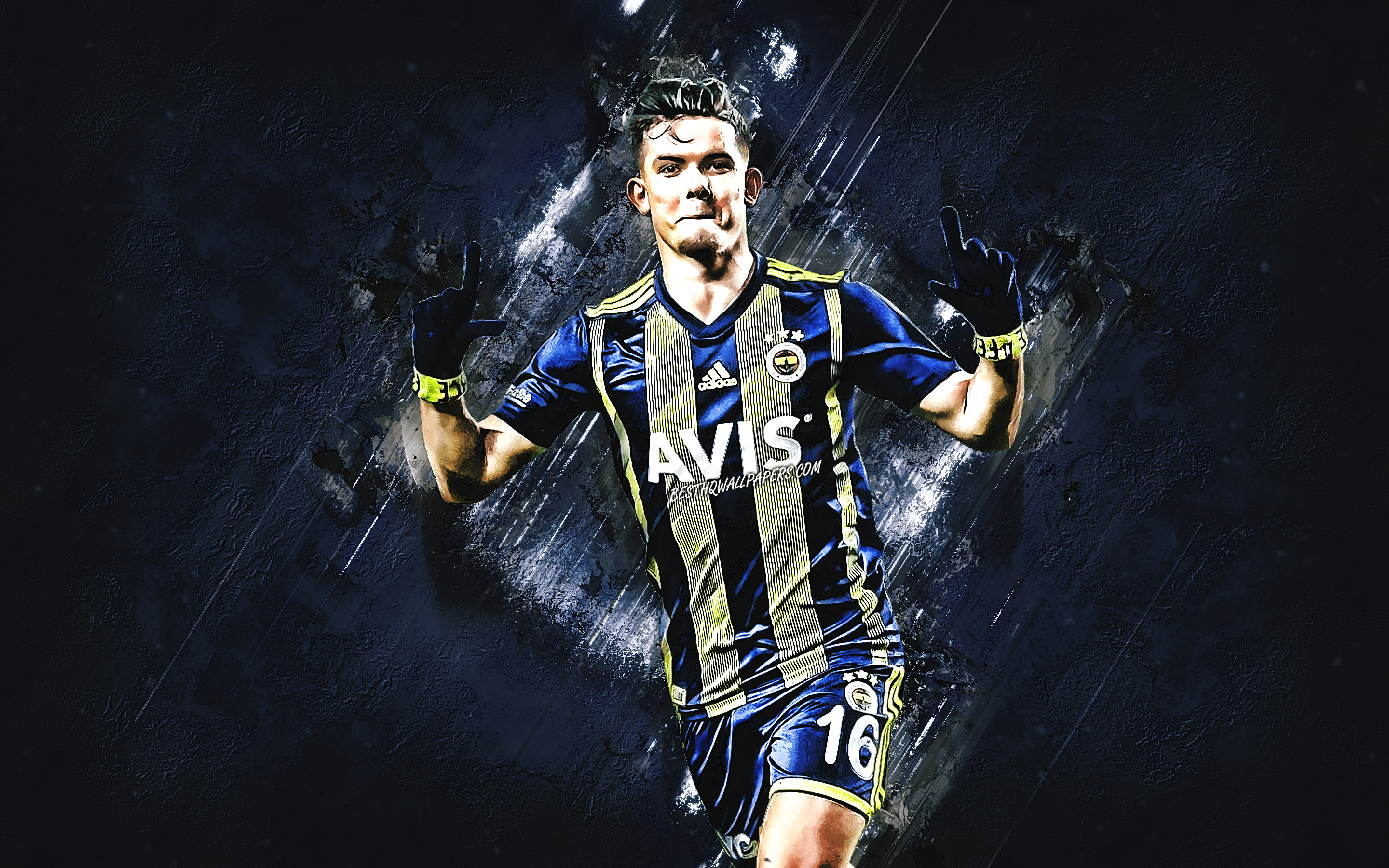 Ferdi Kadioglu, Fenerbahce, Dutch Soccer Player, Portrait, - Ferdi Kadıoğlu Wallpaper Hd , HD Wallpaper & Backgrounds