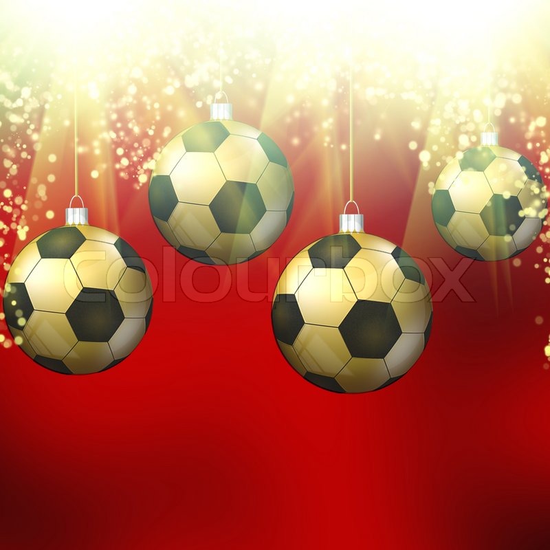 Christmas Football Background - Modern Art Museum , HD Wallpaper & Backgrounds
