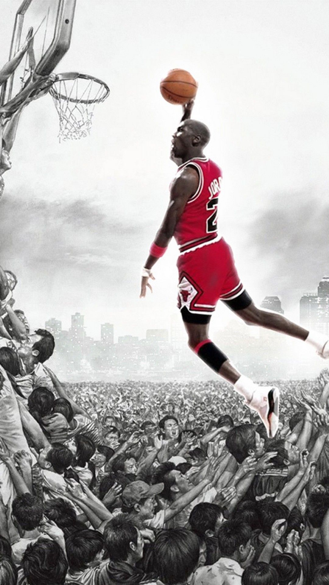 Basketball Background Michael Jordan , HD Wallpaper & Backgrounds