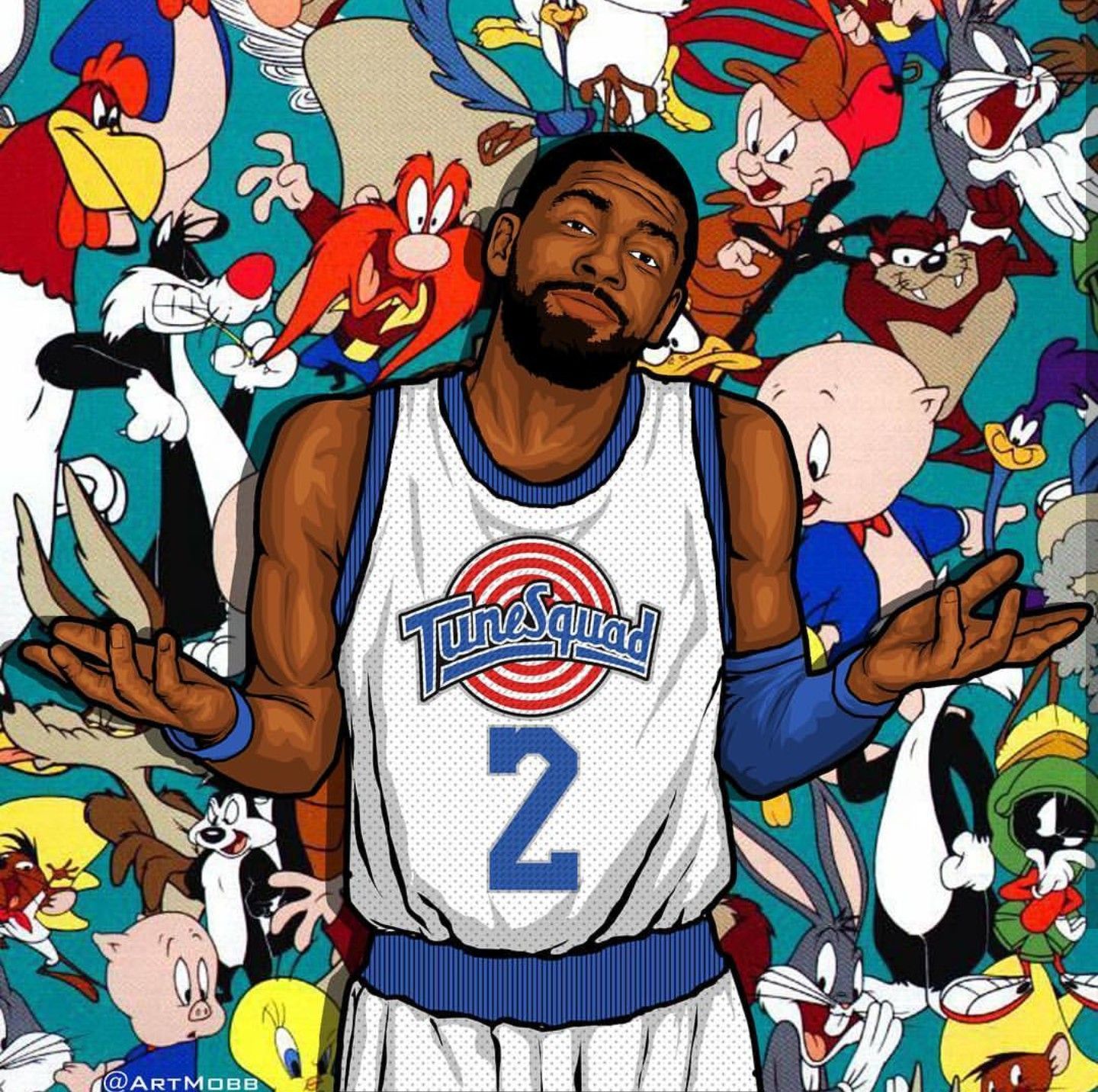 Kyrie Irving Space Jam , HD Wallpaper & Backgrounds
