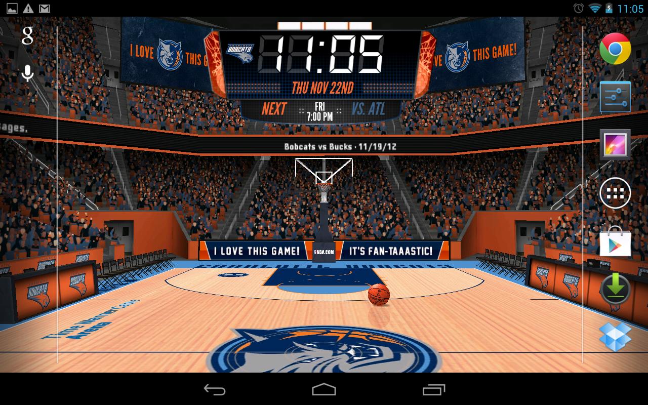 To Nba 2012 3d Live Wallpaper To Download The Latest - Basketball Court , HD Wallpaper & Backgrounds